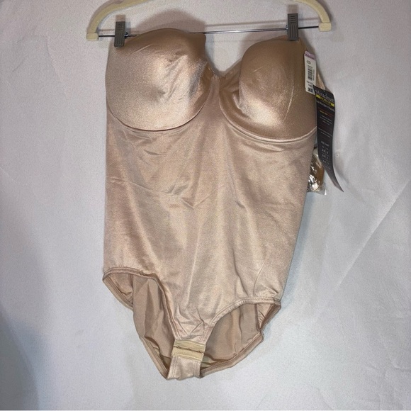 Miraclesuit Black Extra Firm Control Molded Cup Bodybriefer 42D - Picture 1 of 8